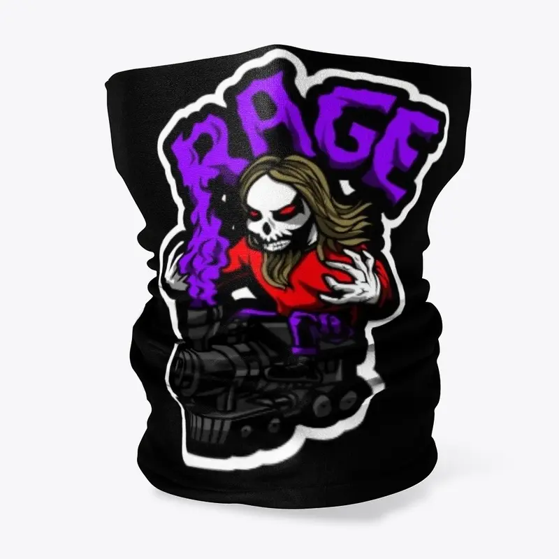 RAGE TRAIN Face Masks & Die Cut Stickers